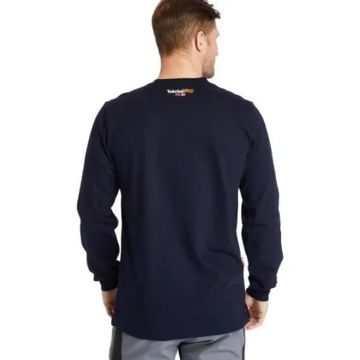 Timberland Pro Men's Flame Resistant Pocket Work T-Shirt - Navy - TB0A23PF410