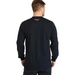 Timberland Pro Men's Flame Resistant Pocket Work T-Shirt - Black- TB0A23PF001