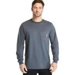 Timberland Pro Men's Flame Resistant Pocket Work T-Shirt - Charcoal - TB0A23PF003
