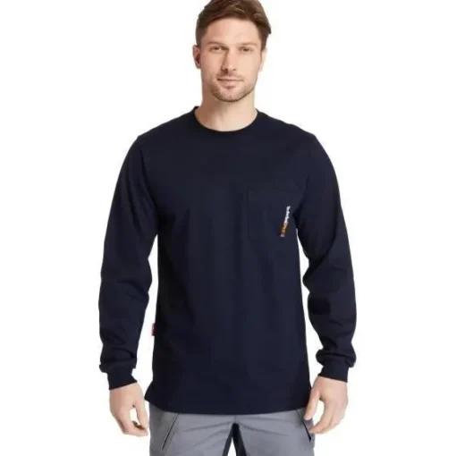 Timberland Pro Men's Flame Resistant Pocket Work T-Shirt - Navy - TB0A23PF410