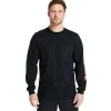 Timberland Pro Men's FR Cotton Core LS W/ Logo Work T-Shirt - Black - TB0A1V8D001