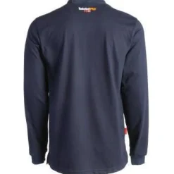 Timberland Pro Men's FR Cotton Core LS W/ Logo Work T-Shirt - Navy - TB0A1V8D410