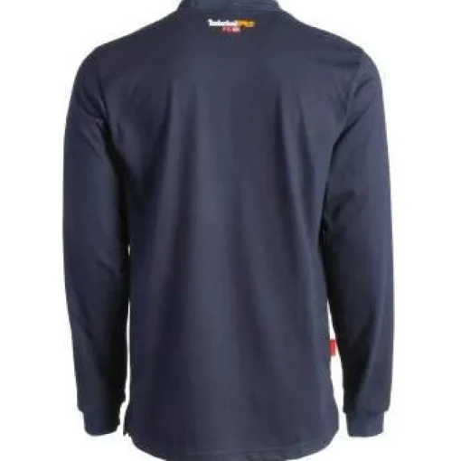 Timberland Pro Men's FR Cotton Core LS W/ Logo Work T-Shirt - Navy - TB0A1V8D410