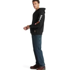 Timberland Pro Men's FR HH Pullover Work Hoodie - Black - TB0A1VAJ001