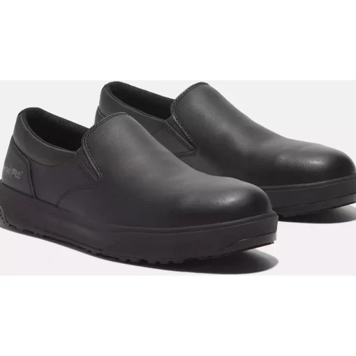 Timberland Pro Men's GreenStride Berkley CT Slip On Work Shoe -Black- TB0A672YEK5