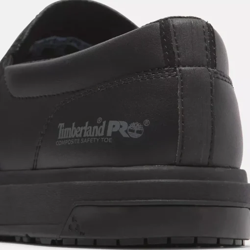 Timberland Pro Men's GreenStride Berkley CT Slip On Work Shoe -Black- TB0A672YEK5
