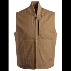 Timberland Pro Men's Gritman Lined Work Vest - Dark Wheat - TB0A1VBFD02