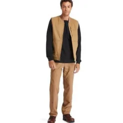 Timberland Pro Men's Gritman Lined Work Vest - Dark Wheat - TB0A1VBFD02