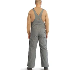 Timberland Pro Men's Gritman 100G Insulated Bib - Pewter - TB0A55RT060