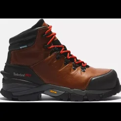 Timberland Pro Men's Heritage 6" Comp Toe WP Work Boot -Brown- TB0A5N4J214
