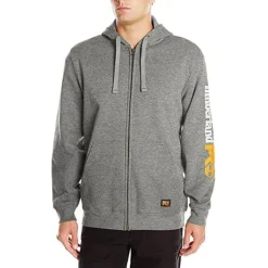 Timberland Pro Men's Hood Honcho Full-Zip Work Hoodie - Charcoal - TB0A1152010