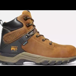 Timberland Pro Men's Hypercharge 6" Comp Toe WP Work Boot -Brown- TB1A1RVS214
