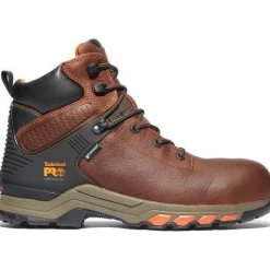 Timberland Pro Men's Hypercharge 6" Comp Toe WP Work Boot- Brown- TB1A1Q54214