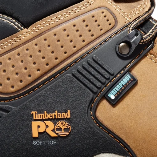 Timberland PRO Men's Hypercharge 6" WP Work Boot - Brown - TB1A1Q56214