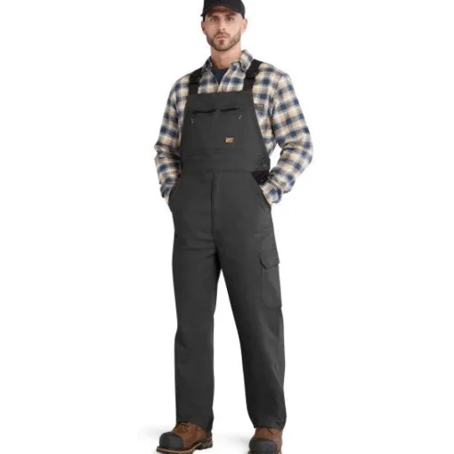 Timberland Pro Men's Ironhide Original Fit Flex Bib -Black- TB0A55RS015