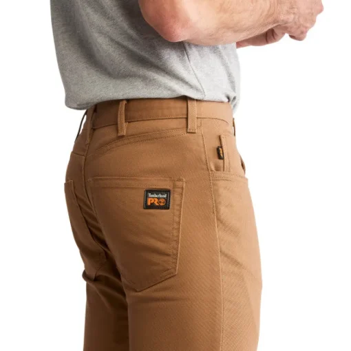 Timberland Pro Men's Ironhide Straight Fit Canvas Work Pants - Dark Wheat - TB0A1VA9D02