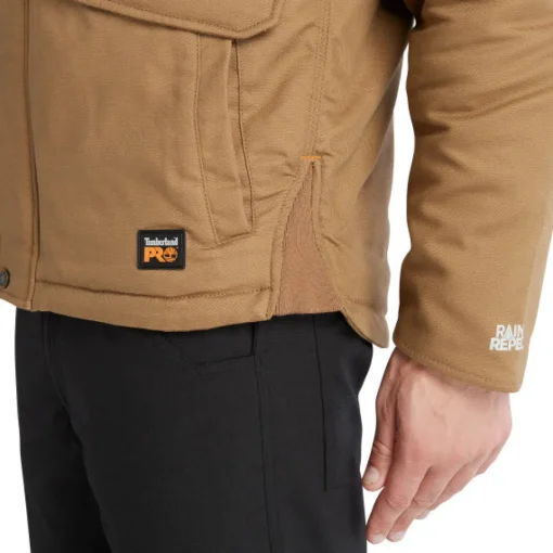 Timberland Pro Men's Ironhide 100G Insulated Hooded Jacket -Wheat- TB0A237TD02
