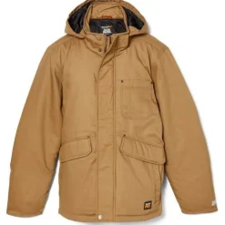 Timberland Pro Men's Ironhide 100G Insulated Hooded Jacket -Wheat- TB0A237TD02