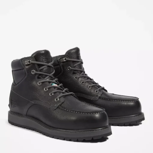 Timberland Pro Men's Irvine Wedge 6" AT Work Boot -Black- TB1A44WN001
