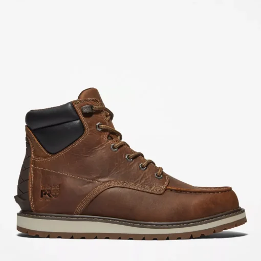 Timberland Pro Men's Irvine 6" Soft Work Boot -Brown- TB0A42TY214