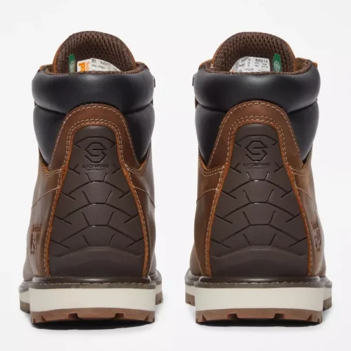 Timberland Pro Men's Irvine 6" Soft Work Boot -Brown- TB0A42TY214