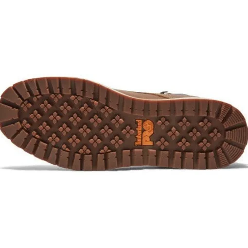 Timberland Pro Men's Irvine 6" Soft Toe Wedge Work Boot- Brown- TB1A42TY214