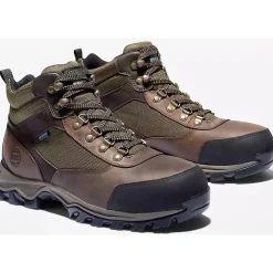 Timberland Pro Men's Keele Ridge Steel Toe WP Work Boot -Brown- TB1A1Q8O214
