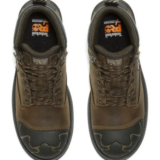 Timberland Pro Men's Magnitude 6" Comp Toe WP Work Boot- Coffee- TB1A5QFJ214