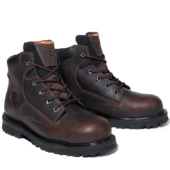 Timberland PRO Men's Magnus 6" Stl Toe Work Boot - Brown - TB185591214