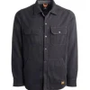 Timberland Pro Men's Mill River Fleece Work Shirt Jacket - Navy - TB0A1VCQ434