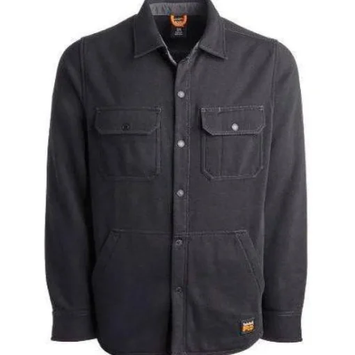 Timberland Pro Men's Mill River Fleece Work Shirt Jacket - Navy - TB0A1VCQ434