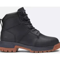 Timberland Pro Men's Montauk 6" Steel Toe Work Boot-Black- TB0A66D3EMW1