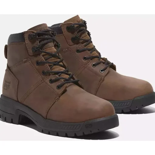Timberland Pro Men's Montauk 6" Steel Toe Work Boot Brown- TB0A66D3EM4