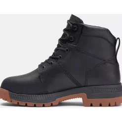 Timberland Pro Men's Montauk 6" Steel Toe Work Boot-Black- TB0A66D3EMW1