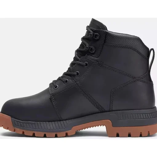 Timberland Pro Men's Montauk 6" Steel Toe Work Boot-Black- TB0A66D3EMW1
