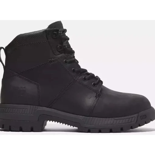 Timberland Pro Men's Montauk 6" Steel Toe Work Boot -Black- TB0A66D3W02