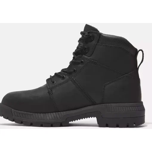 Timberland Pro Men's Montauk 6" Steel Toe Work Boot -Black- TB0A66D3W02