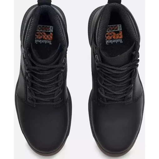 Timberland Pro Men's Montauk 6" Steel Toe Work Boot-Black- TB0A66D3EMW1