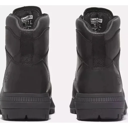 Timberland Pro Men's Montauk 6" Steel Toe Work Boot -Black- TB0A66D3W02