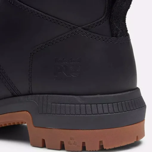Timberland Pro Men's Montauk 6" Steel Toe Work Boot-Black- TB0A66D3EMW1