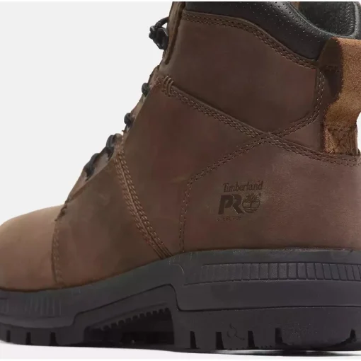 Timberland Pro Men's Montauk 6" Steel Toe Work Boot Brown- TB0A66D3EM4