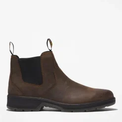 Timberland Pro Men's Nashoba ST Chelsea Work Boot -Brown- TB1A2NY3214