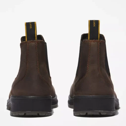 Timberland Pro Men's Nashoba ST Chelsea Work Boot -Brown- TB1A2NY3214