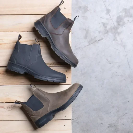 Timberland Pro Men's Nashoba ST Chelsea Work Boot -Brown- TB1A2NY3214