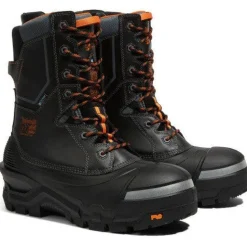 Timberland Pro Men's Pac Max 10" Comp Toe WP PR Work Boot- Black- TB1A5QXJ001