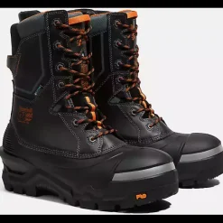 Timberland Pro Men's Pac Max 10" Comp Toe WP Work Boot -Black- TB0A5QXJ001