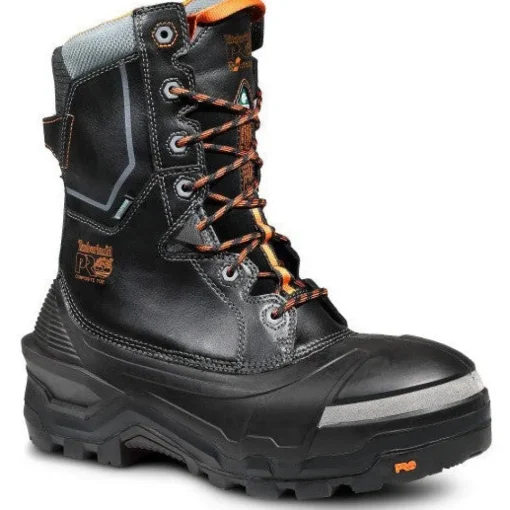 Timberland Pro Men's Pac Max 10" Comp Toe WP PR Work Boot- Black- TB1A5QXJ001