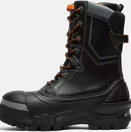Timberland Pro Men's Pac Max 10" Comp Toe WP Work Boot -Black- TB0A5QXJ001