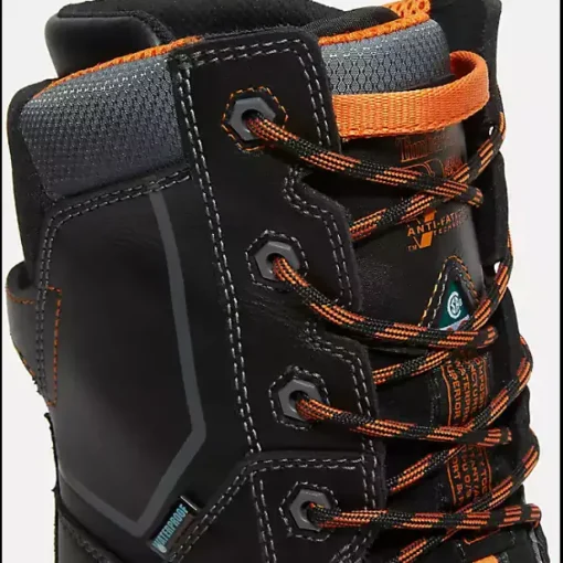 Timberland Pro Men's Pac Max 10" Comp Toe WP Work Boot -Black- TB0A5QXJ001