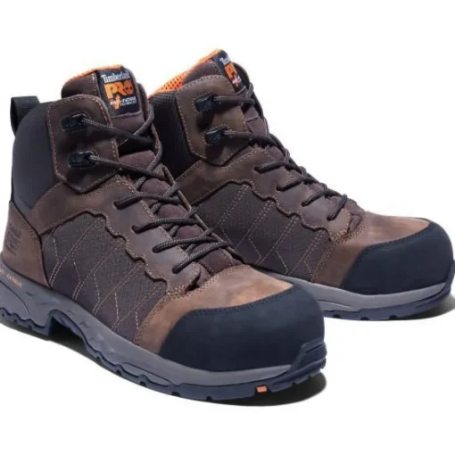Timberland Pro Men's Payload 6" Comp Toe Work Boot- Brown- TB0A27JM214